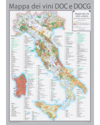 Mappa dei vini. In tubo